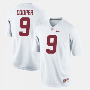 #9 Alabama Amari Cooper College Jersey For Kids White Alumni Football Game