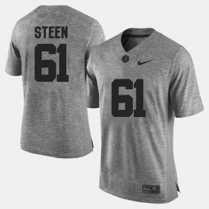 Gridiron Limited Bama Anthony Steen College Jersey Men's Gridiron Gray Limited #61 Gray