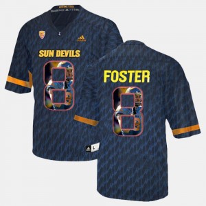 Player Pictorial #8 For Men's D.J. Foster College Jersey ASU Black