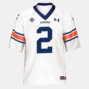 White Cam Newton College Jersey #2 Football Auburn Tigers Youth(Kids)