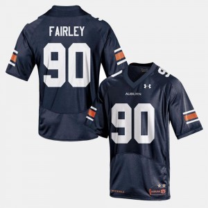 Nick Fairley College Jersey #90 AU For Men Football Navy