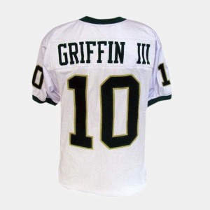 For Kids White Bears #10 Robert Griffin III College Jersey Football