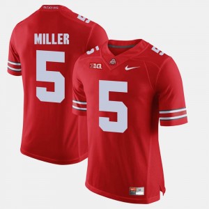 Ohio State Alumni Football Game Braxton Miller College Jersey Mens #5 Scarlet