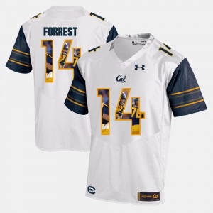 Player Pictorial #14 Cal Chase Forrest College Jersey Men White