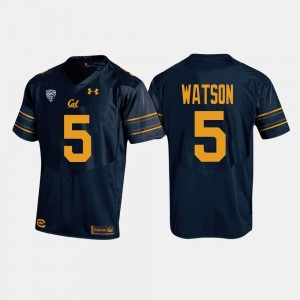 Navy Bears #5 For Men's Football Tre Watson College Jersey
