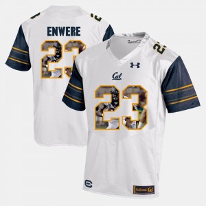 #23 Player Pictorial For Men White Vic Enwere College Jersey Cal