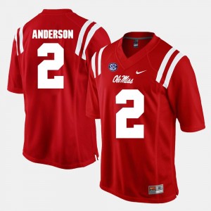 Red Rebels Alumni Football Game Deontay Anderson College Jersey Mens #2