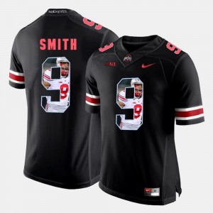 For Men's Ohio State Buckeyes Devin Smith College Jersey Pictorial Fashion #9 Black