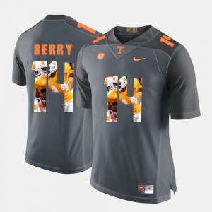 Pictorial Fashion Tennessee Grey Eric Berry College Jersey Men's #14