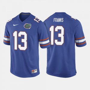 For Men Florida Gators Football Feleipe Franks College Jersey Royal Blue #13