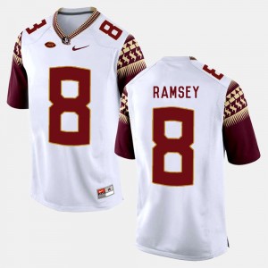 Florida ST For Men's White Jalen Ramsey College Jersey Football #8