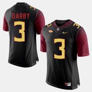 Football Florida ST #3 Ronald Darby College Jersey Mens Black