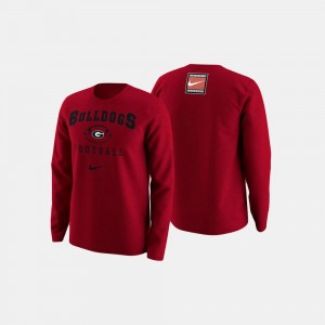 Football Retro Pack University of Georgia Men College Sweater Red