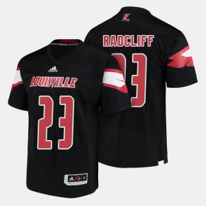 Football Brandon Radcliff College Jersey #23 Black Cardinals For Men's