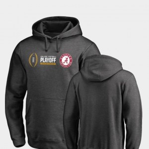 Alabama Roll Tide Cadence Men's 2018 Football Playoff Bound College Hoodie Heather Gray