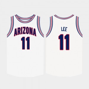 #11 Wildcats White For Men's Ira Lee College Jersey Basketball