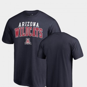 Navy Square Up College T-Shirt U of A For Men's