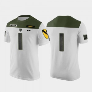 White #1 Replica Jersey For Men College T-Shirt 1st Cavalry Division Army