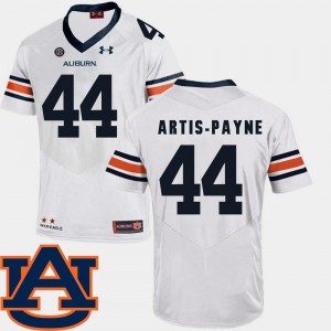 Auburn Football For Men's SEC Patch Replica Cameron Artis-Payne College Jersey White #44