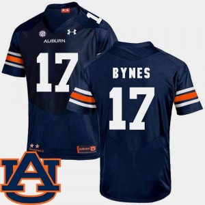 Navy Football Auburn University Josh Bynes College Jersey For Men SEC Patch Replica #17