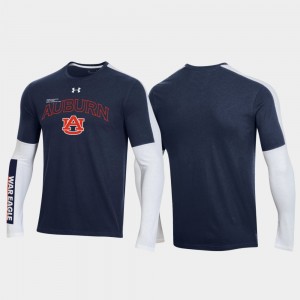 College T-Shirt Navy OT 2.0 Shooting Long Sleeve 2020 March Madness Men's Tigers