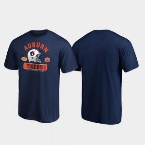 College T-Shirt Navy 2020 Outback Bowl Bound Auburn Spike Mens