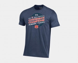 2018 SEC Champions Tigers Navy Basketball Regular Season For Men's College T-Shirt