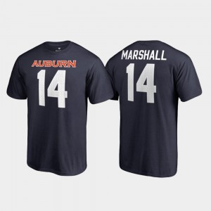 #14 Navy Tigers Legends Name & Number For Men Nick Marshall College T-Shirt