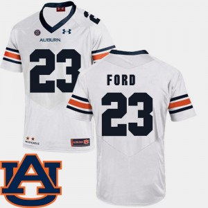 #23 Rudy Ford College Jersey Football For Men's SEC Patch Replica White Auburn