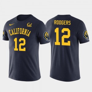 Future Stars University of California Navy Aaron Rodgers College T-Shirt Green Bay Packers Football For Men's #12