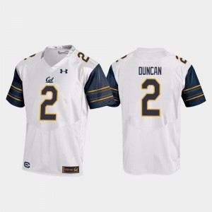 California Golden Bears Jordan Duncan College Jersey Replica For Men's #2 Football White