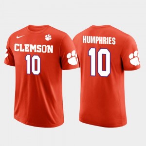 Tampa Bay Buccaneers Football Future Stars Adam Humphries College T-Shirt #10 CFP Champs Orange For Men