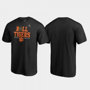 CFP Champs Mens College T-Shirt Black 2018 National Champions Roll Tigers Football Playoff