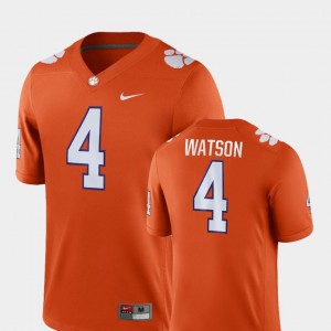Deshaun Watson College Jersey Mens Game Orange Clemson #4 Football