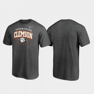 College T-Shirt Tackle CFP Champs Mens 2019 Fiesta Bowl Bound Heather Gray