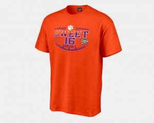 Orange College T-Shirt Clemson University Sweet 16 Bound 2018 March Madness Basketball Tournament Mens