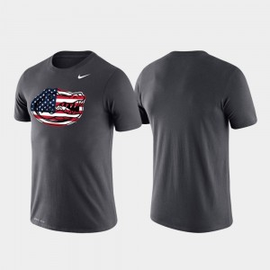 Americana Legend Anthracite College T-Shirt Men's UF Performance