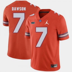 Duke Dawson College Jersey Replica 2018 Game Men Jordan Brand Orange Florida #7