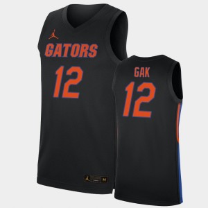 Black #12 Men Replica Gator Gorjok Gak College Jersey 2019-20 Basketball