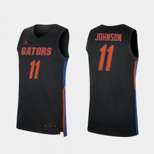 Replica For Men's Keyontae Johnson College Jersey 2019-20 Basketball #11 Black Florida Gators