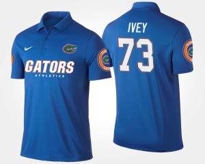 Florida Gators For Men's Blue Martez Ivey College Polo #73