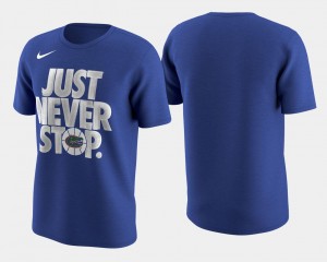 Royal March Madness Selection Sunday College T-Shirt For Men Basketball Tournament Just Never Stop Florida Gators