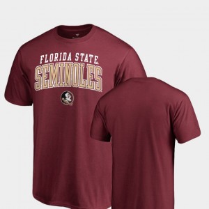 Garnet Florida ST Square Up College T-Shirt Men's