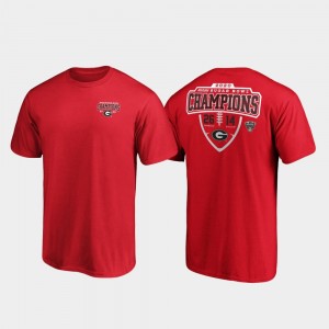 2020 Sugar Bowl Champions Hometown Lateral College T-Shirt UGA Bulldogs For Men Red