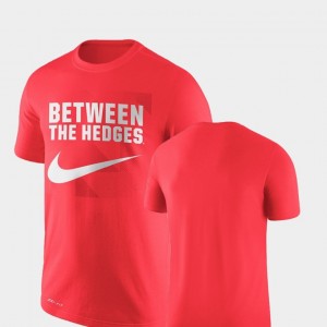 Red Legend Franchise GA Bulldogs For Men's College T-Shirt Performance