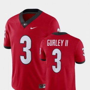 Player Todd Gurley II College Jersey For Men's Alumni Football Game Red University of Georgia #3