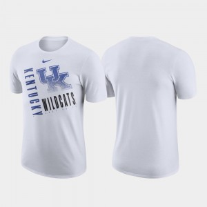 Just Do It College T-Shirt Performance Cotton White Kentucky Men