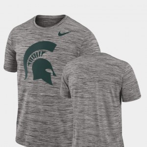 Spartans For Men 2018 Player Travel Legend Performance College T-Shirt Charcoal