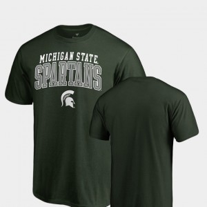 Michigan State Green Square Up Men College T-Shirt