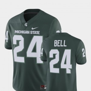 For Men Player Le'Veon Bell College Jersey #24 Michigan State Spartans Green Alumni Football Game